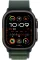 Apple Watch Ultra 2 49mm Black Titanium Case with Dark Green Alpine Loop (Medium) 2024
